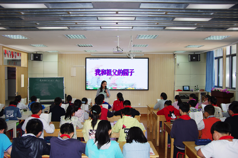 华锐实验小学开展整本书共读公开课活动